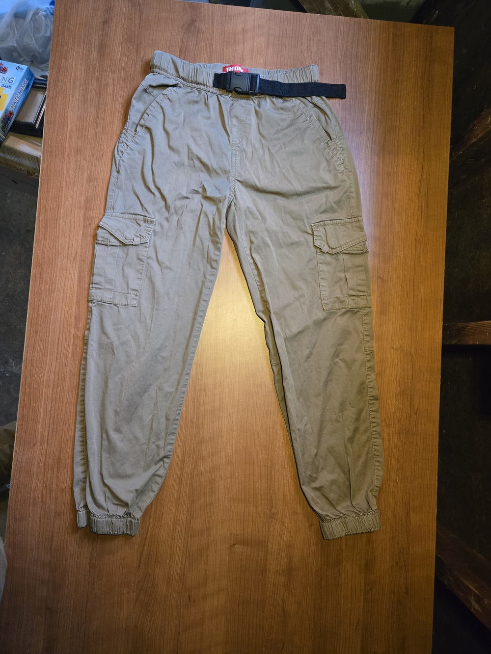 Casual Cargo Pants - Khaki Color